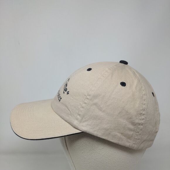 About Time PC & Electronics Slideback Hat Tan OSFA Adjustable Vitronic - Picture 3 of 9